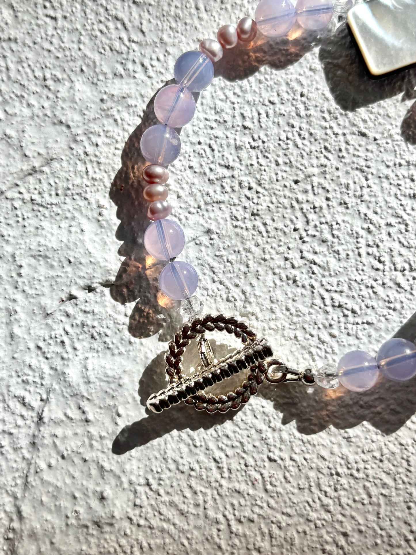 Double the Purple Toggle Bracelet