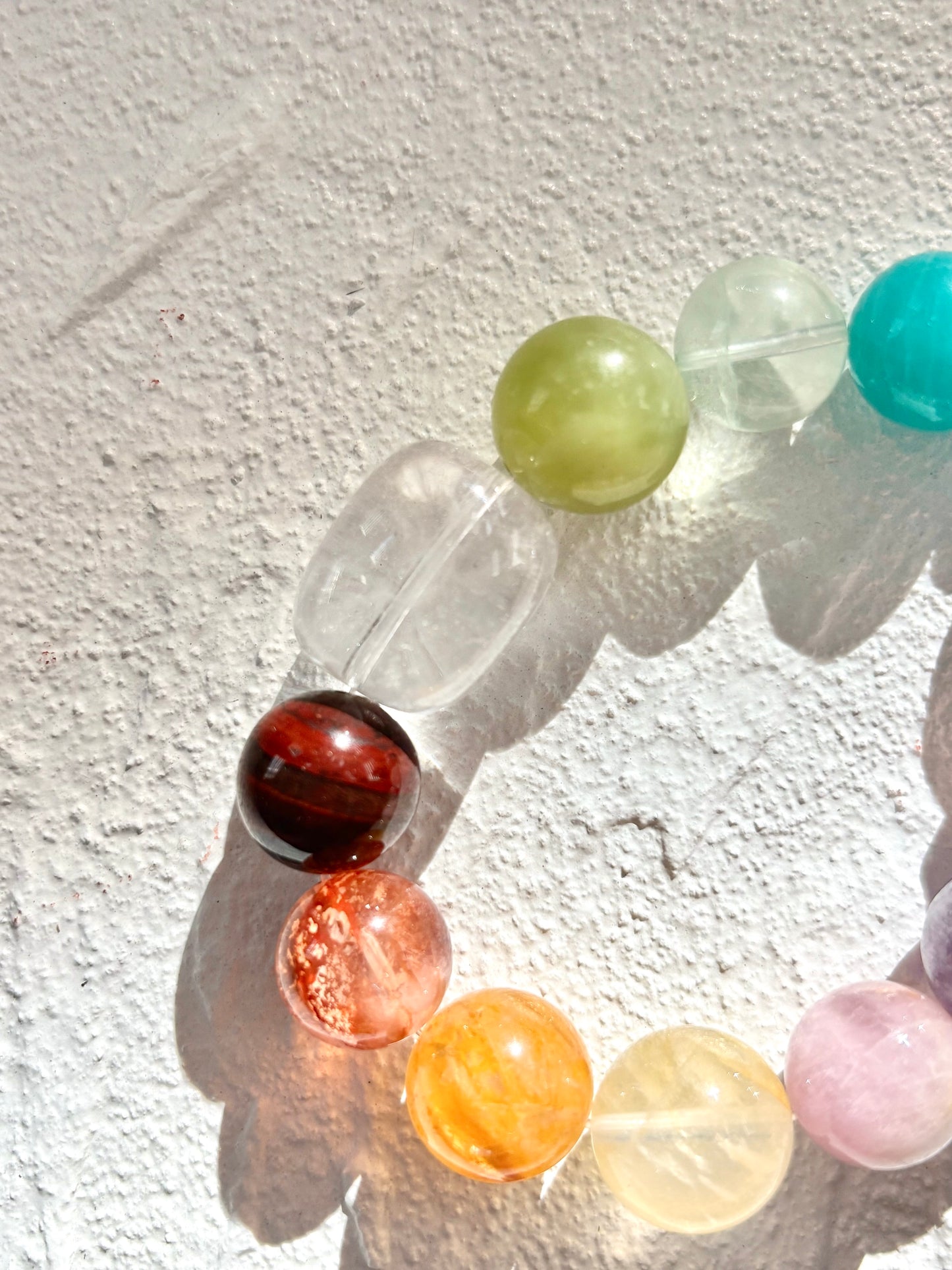 Rainbow Clarity Energy Bracelet- Rainbow