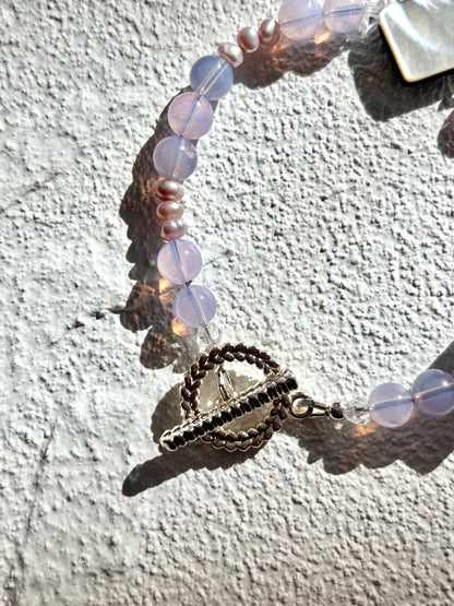 Double the Purple Toggle Bracelet