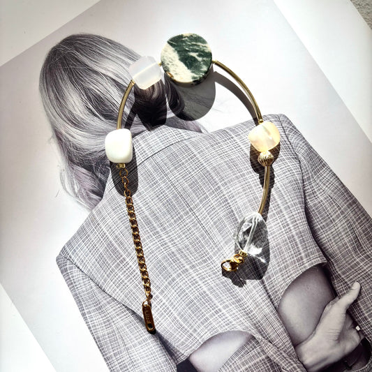 The Blend of Elegant Adjustable Chain Verdant Glow Bracelet